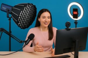 Lợi ích khi dùng đèn Marklive cho những phiên livestream bán hàng?