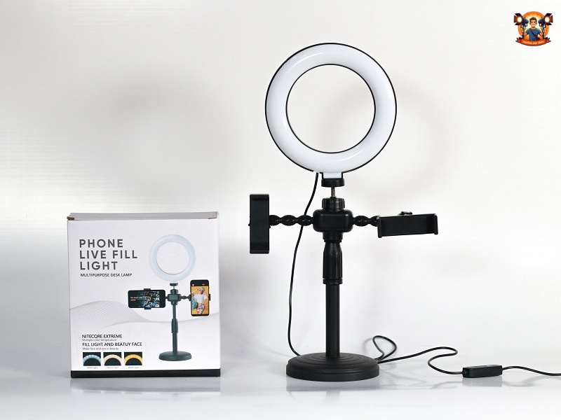 Lắp đặt đèn Livestream Mini để bàn