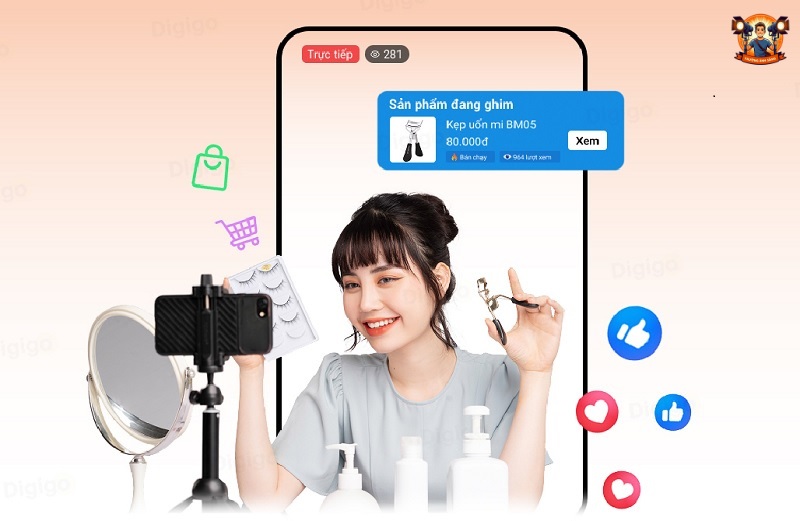 Liên tục khuyến kích, đề nghị người xem Like, cmt, Share, Đăng kí, Follow