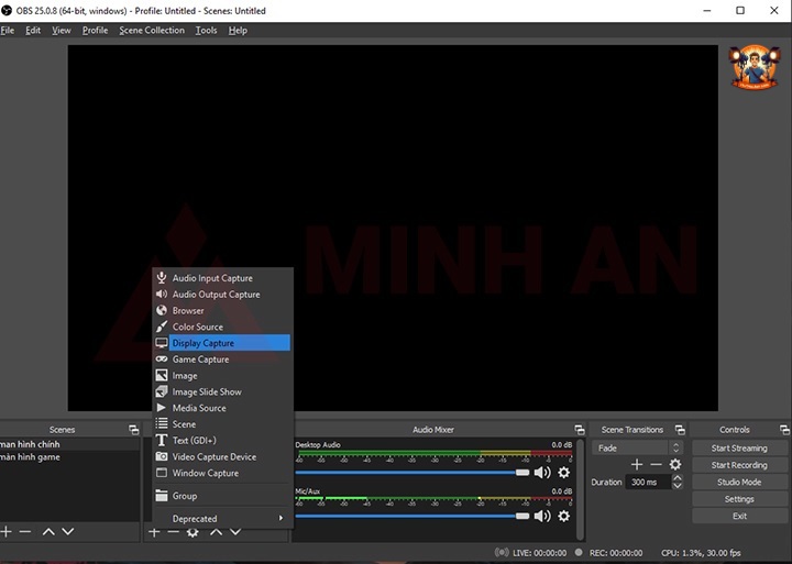 Hướng dẫn cách Setup Livestream bằng OBS trên Tiktok