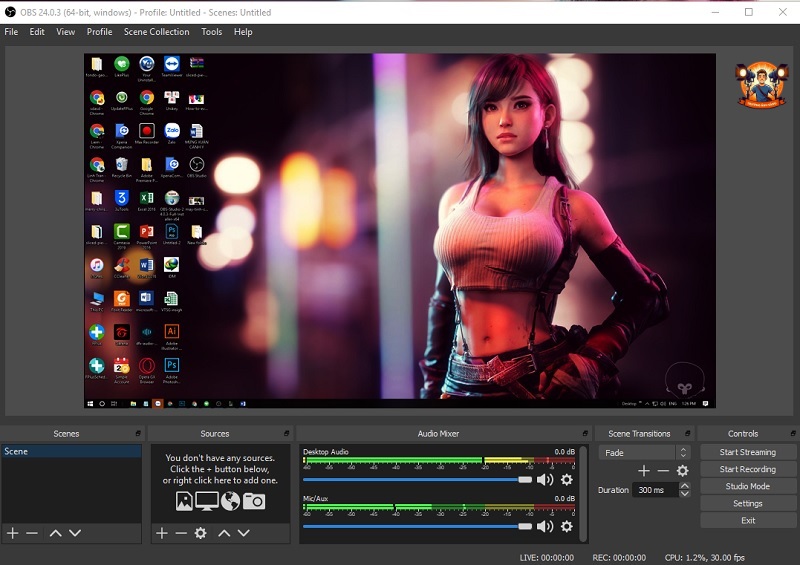Lưu ý khi Setup Livestream bằng OBS