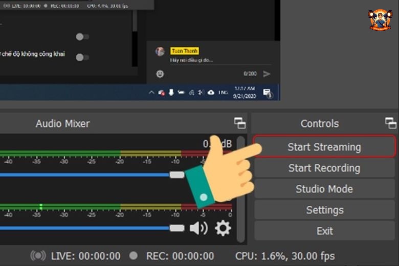 Hướng dẫn cách Setup Livestream bằng OBS trên Facebook