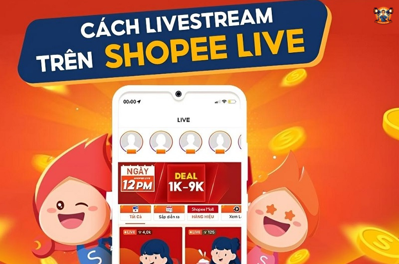Livestream trên Shopee