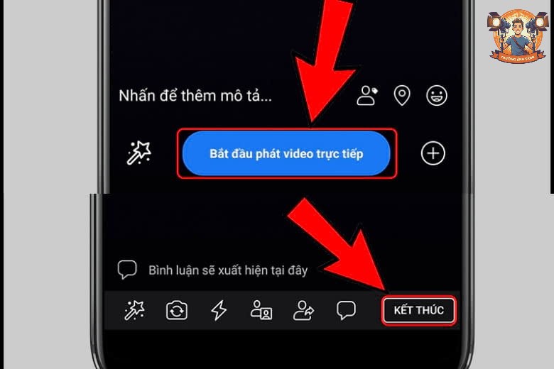 Hướng dẫn cách setup Livestream Facebook trên điện thoại