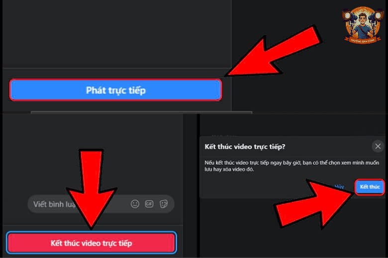 Hướng dẫn cách setup Livestream Facebook trên máy tính