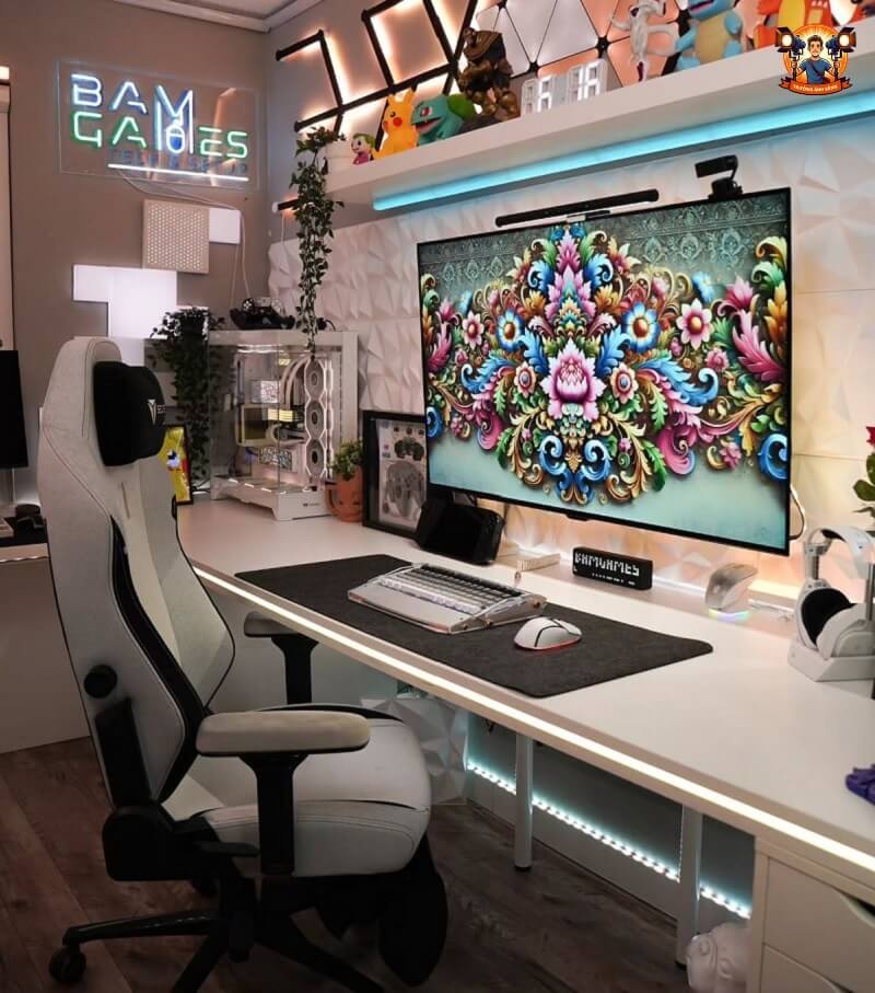 Mẫu trang trí phòng Livestream đẹp ấn tượng chuyên nghiệp