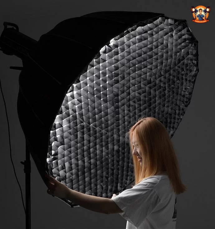 Softbox NANLite SB-FZ60 60cm và Marklive 100x