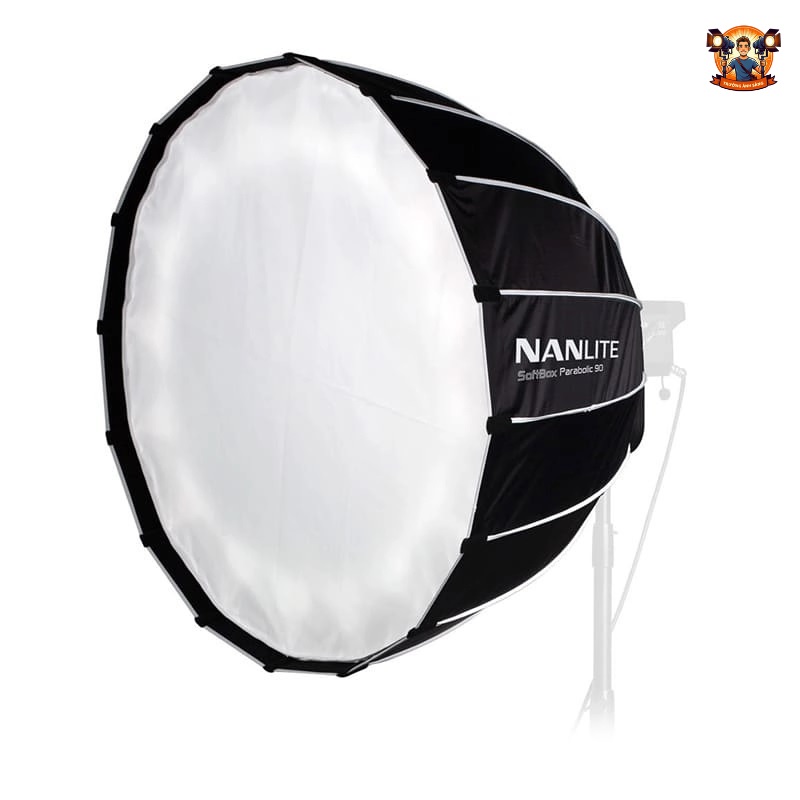 Softbox NANLite SB-FZ60 60cm và Marklive 100x