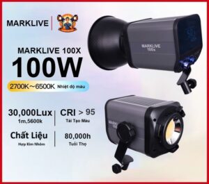 Giới thiệu đèn Marklive 100x và Godox SL60W