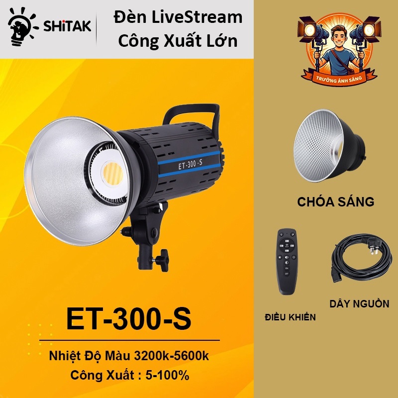 Giới thiệu đèn ET300s và Marklive 100x