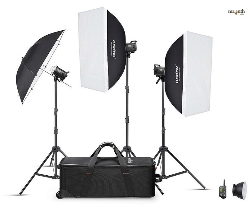 Bộ kit 1 đèn led quay phim Godox SL60 II D