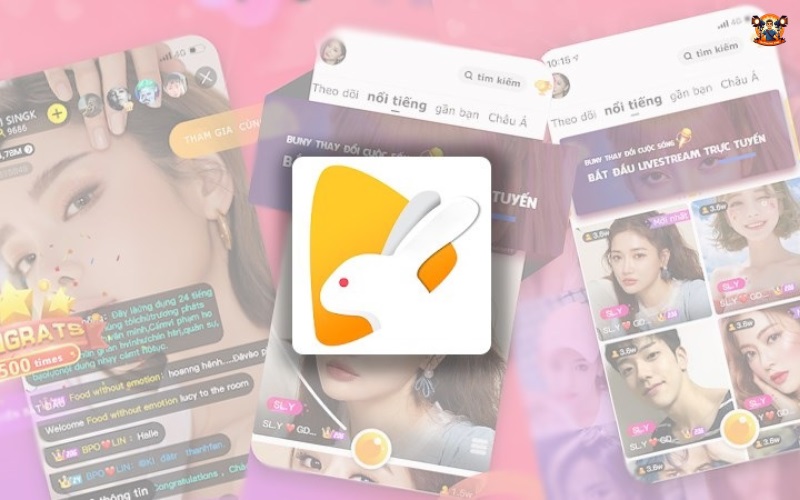 Bunny Live - App Live Stream kiếm tiền