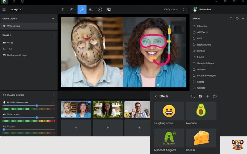 Một số ứng dụng livestream trên Facebook đẹp