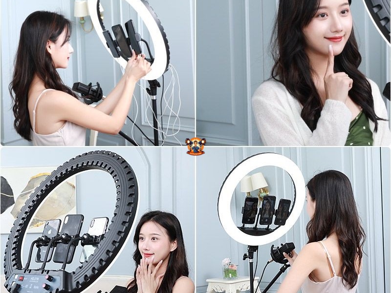 Bộ đèn led livestream size đại 45cm