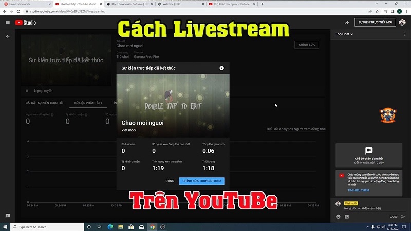 Ưu điểm khi Live OBS YouTube